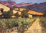 Philip Craig Canvas Paintings - Wine Country